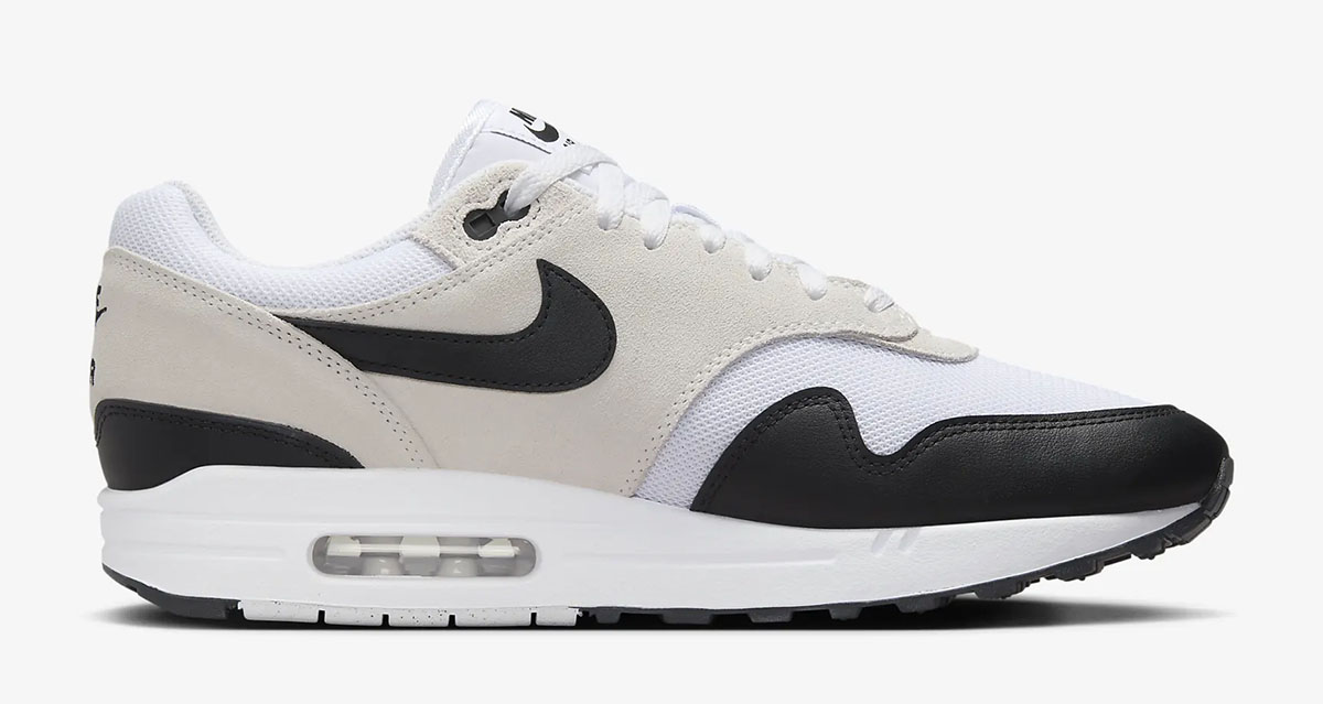 Nike Air Max 1 Essential White Black Shoes 3