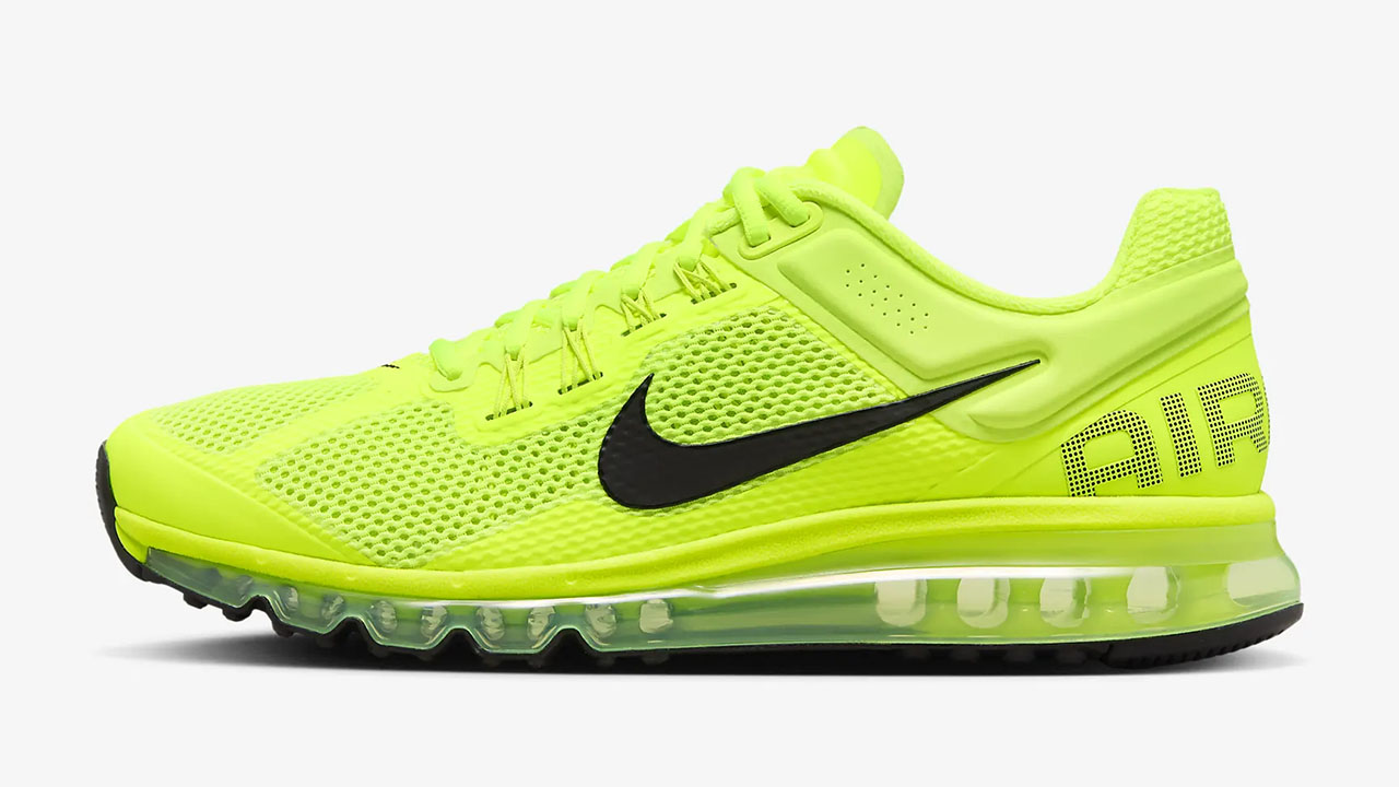 Nike Air Max 2013 Volt Cyber Black