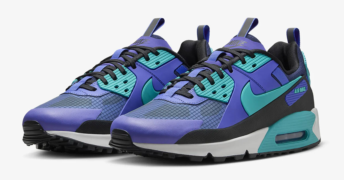 Nike Air Max 90 Drift Persian Violet Dusty Cactus Shoes 1