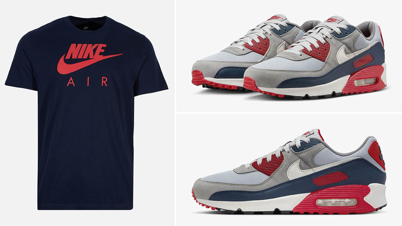 Nike Air Max 90 USA Olympic T Shirt Outfit