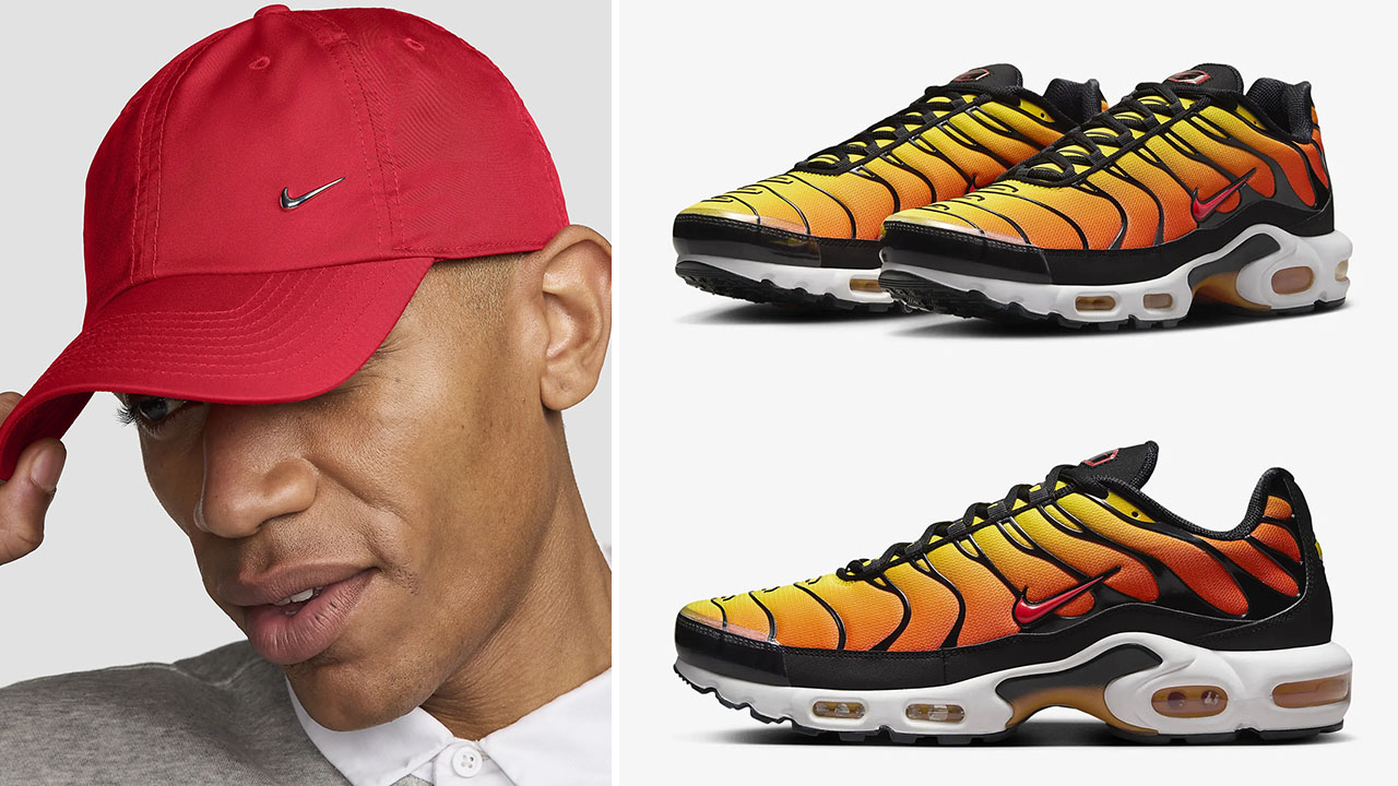 Nike Air Max Plus Sunset Hat Match