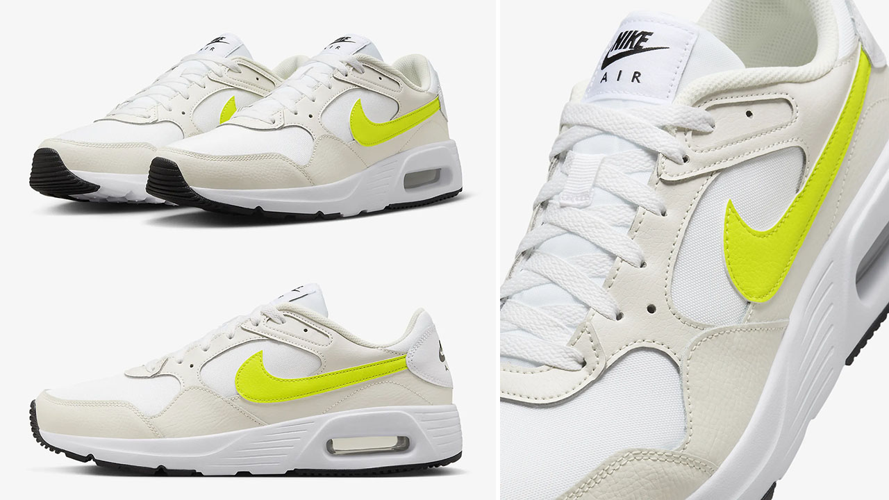 Nike Air Max SC White Phantom Cyber Sneakers