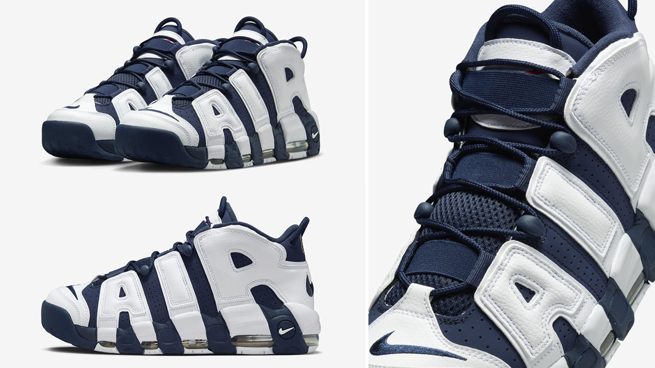 Nike Air More Uptempo 96 Olympic 2024 Sneakers