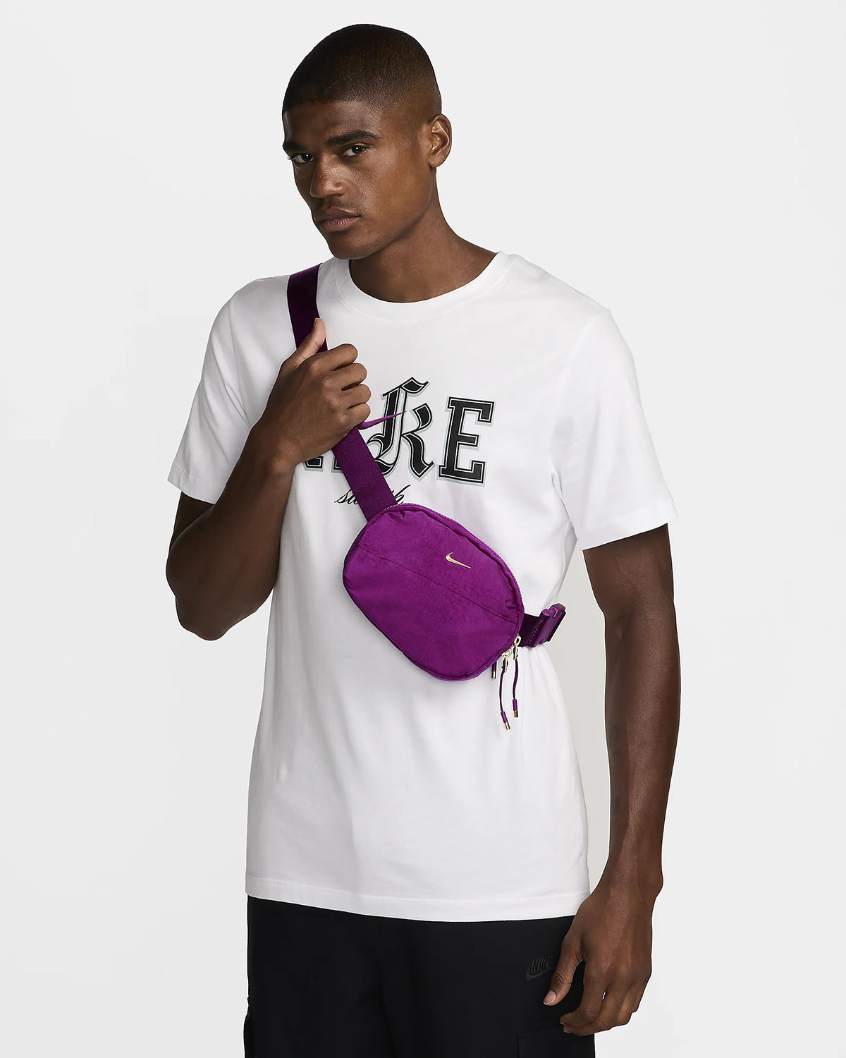Nike Aura Crossbody Bag Viotech Purple