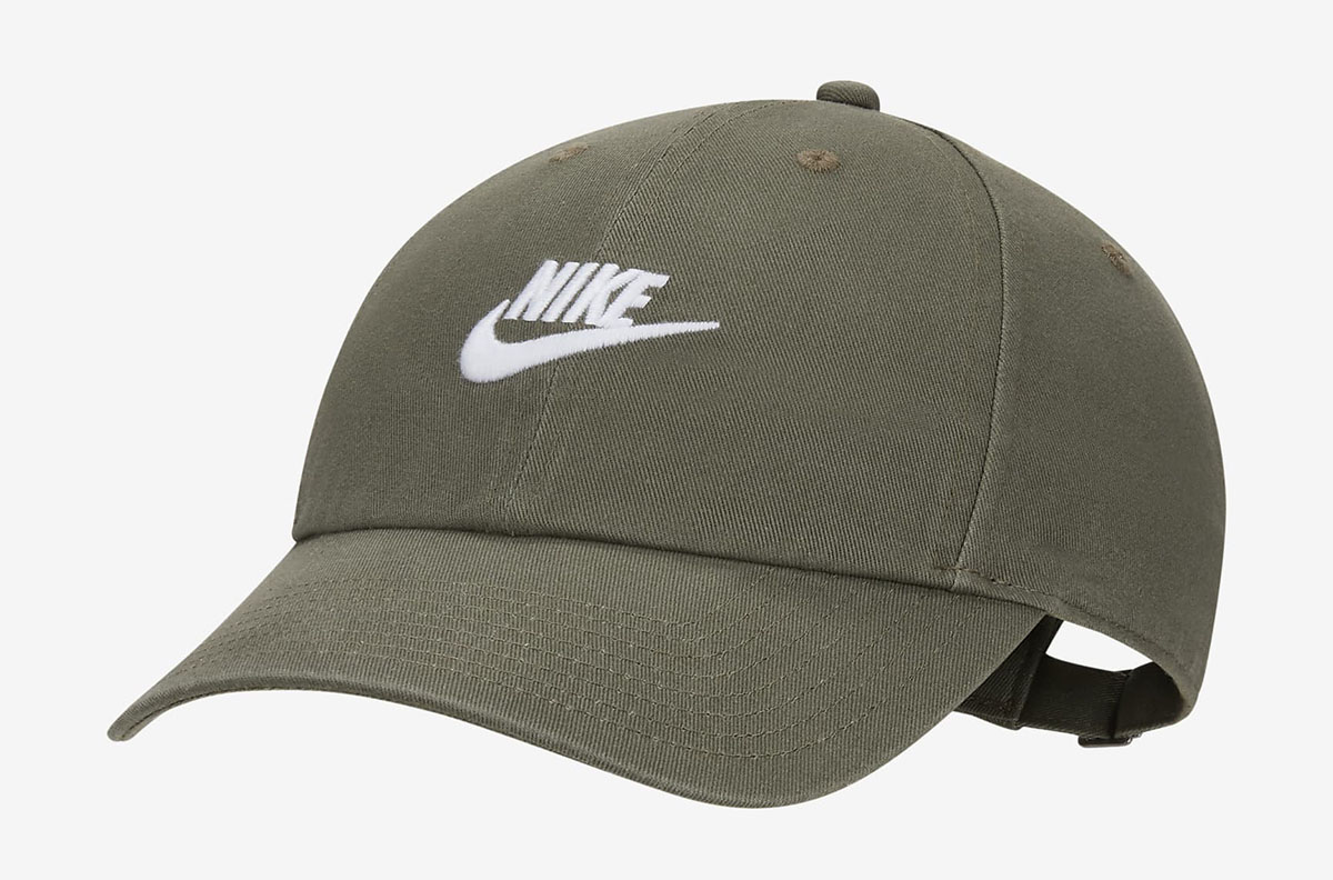 Nike Club Futura Wash Cap Olive