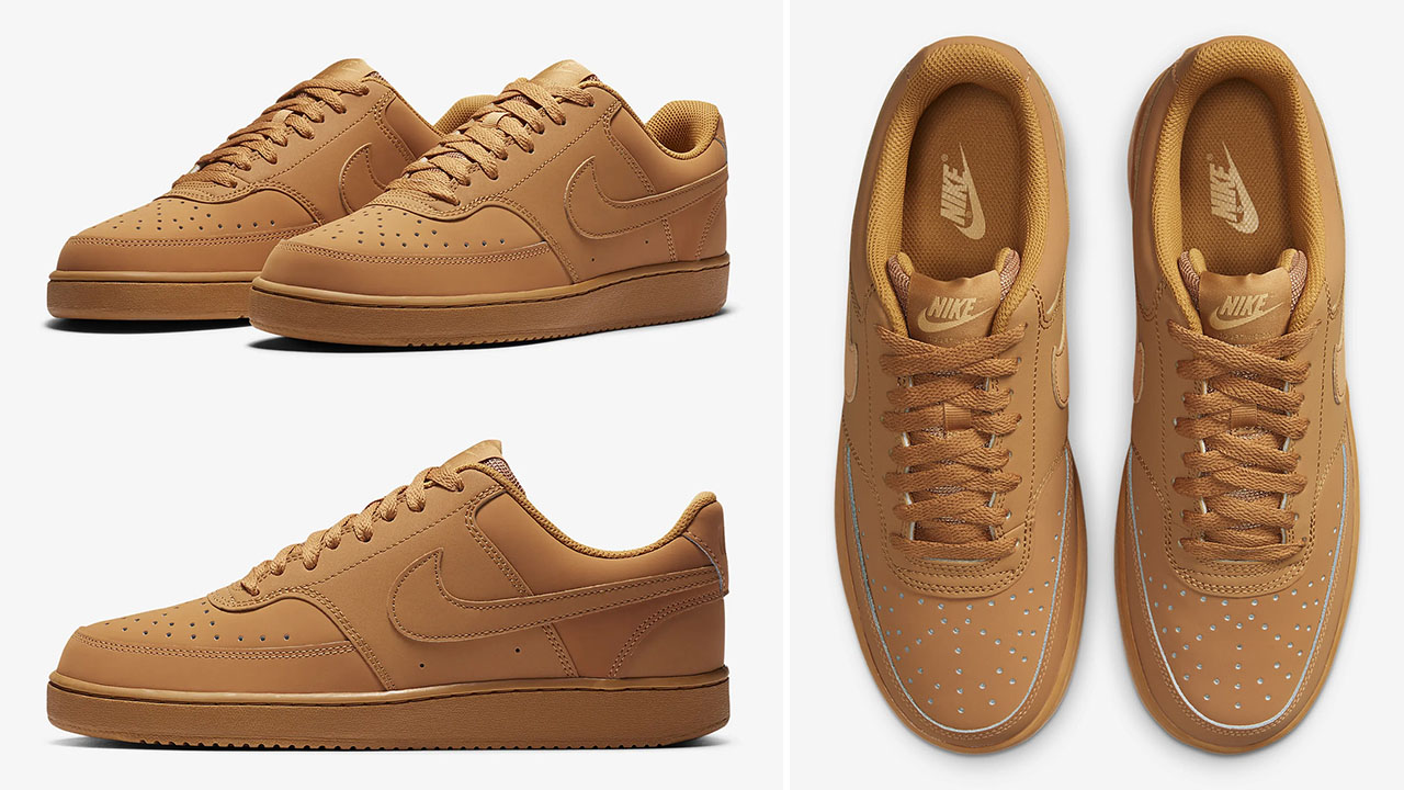 Nike Court Vision Low Flax Sneakers