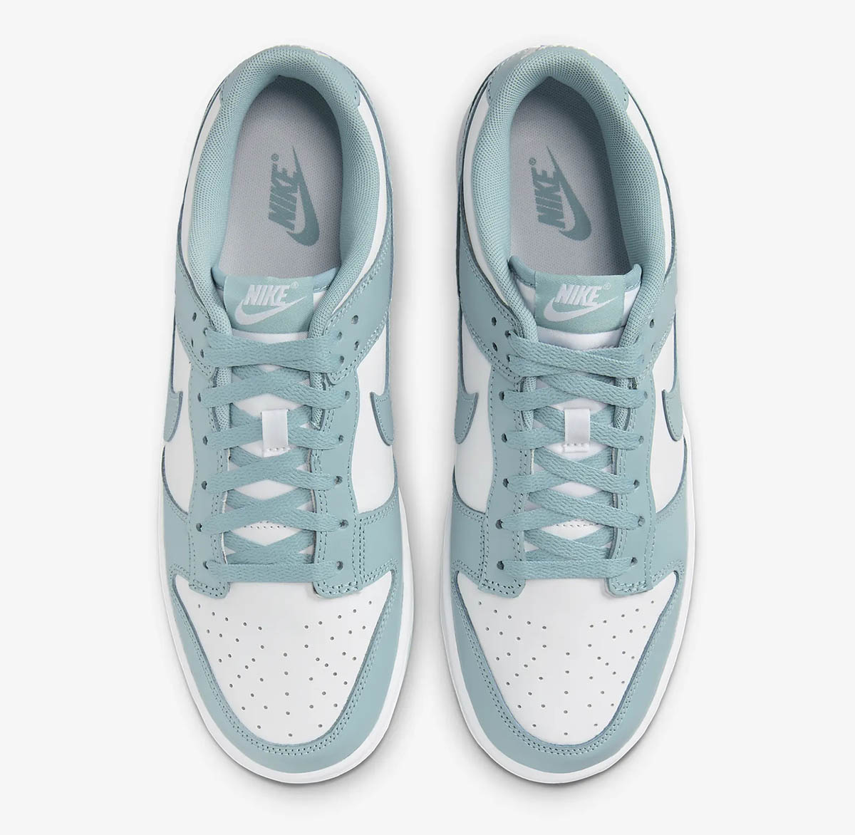 Nike Dunk Low Denim Turquoise Shoes 4