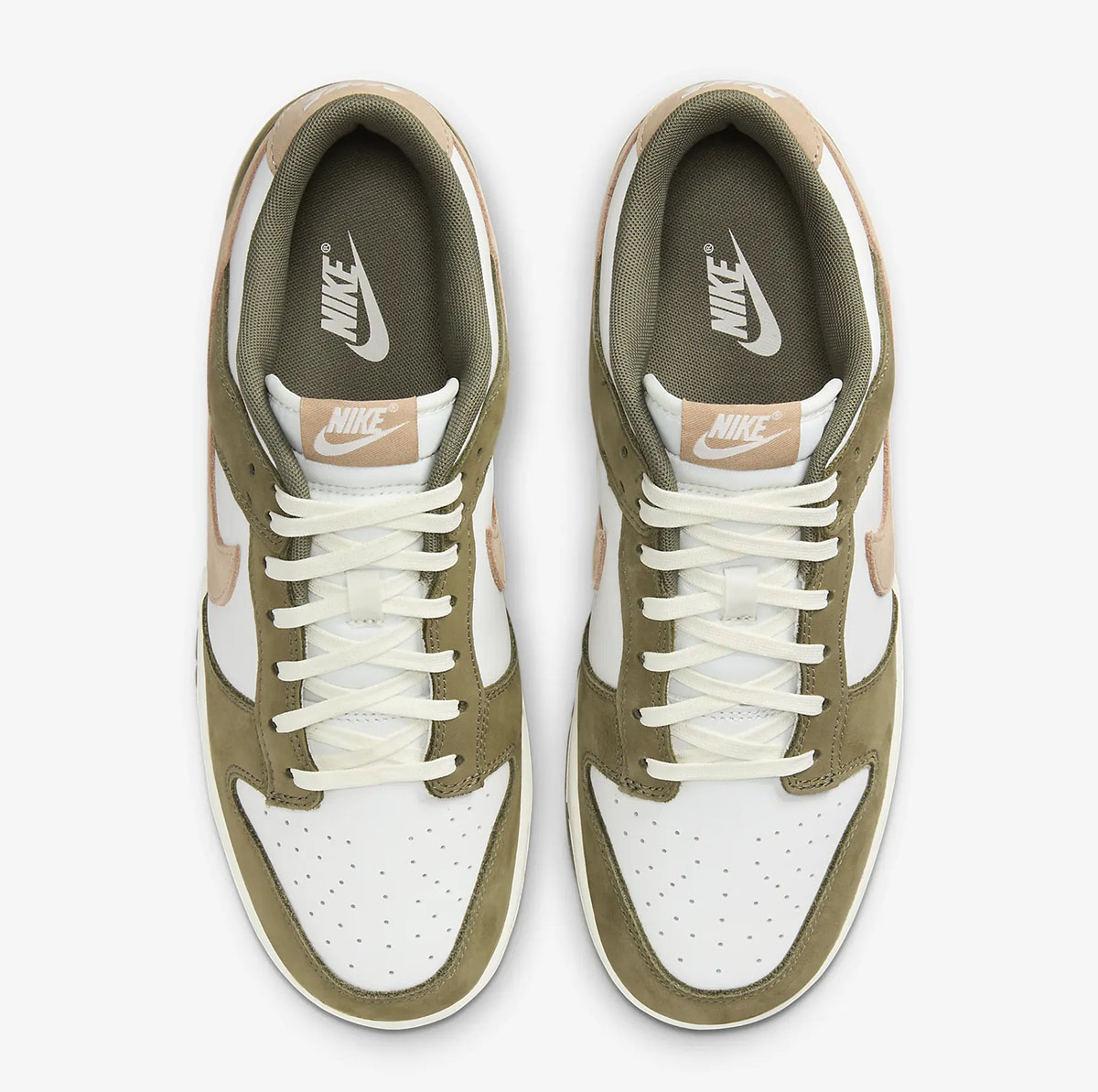 Nike Dunk Low Premium Medium Olive Khaki Shoes 4