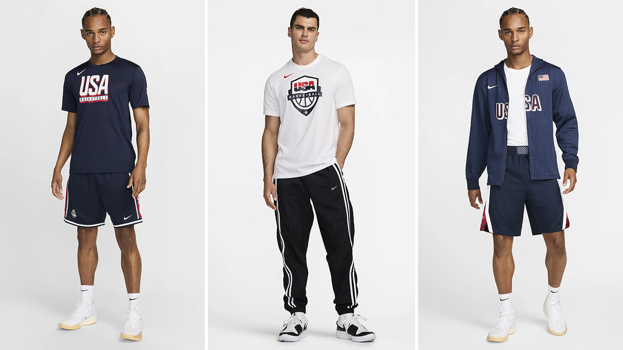 Nike USA Basketball Clothing 2024 Summer Olympics