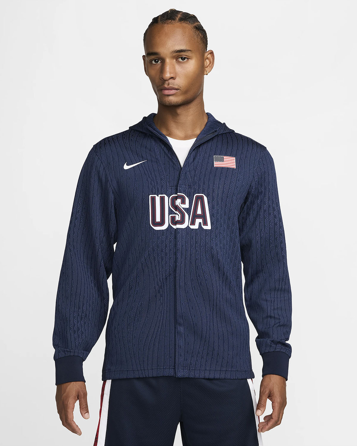 Nike USA Basketball Game Jacket Obsidian