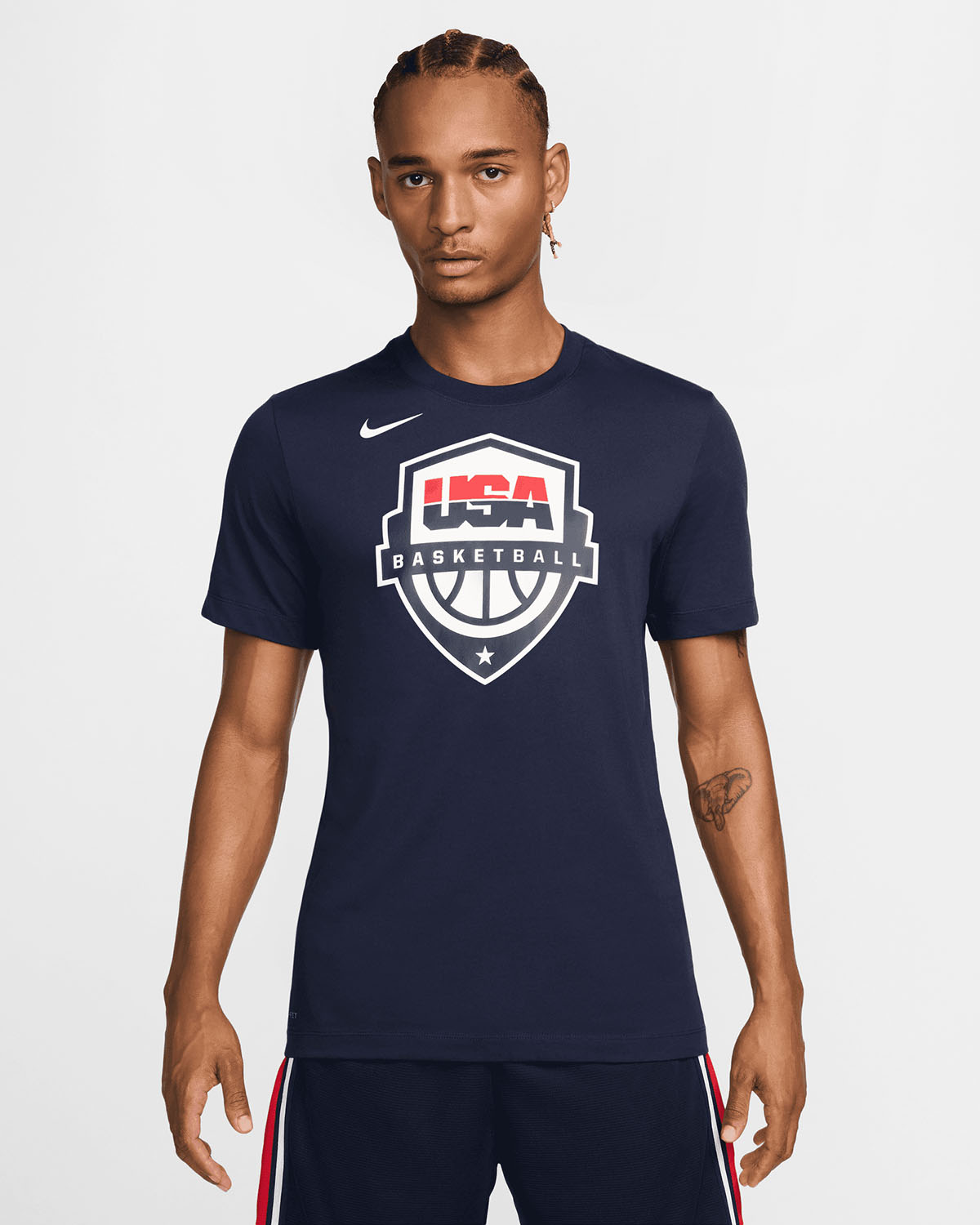 Nike USA Basketball T Shirt Obsidian
