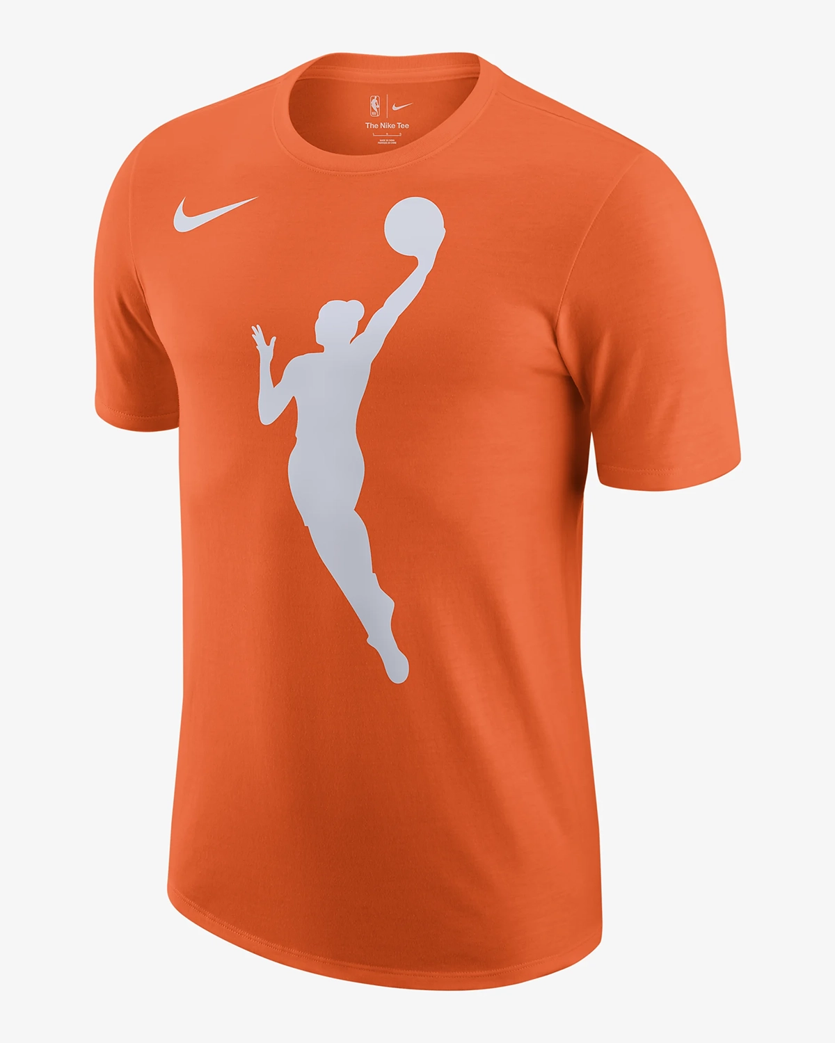 Nike WNBA T Shirt Orange White
