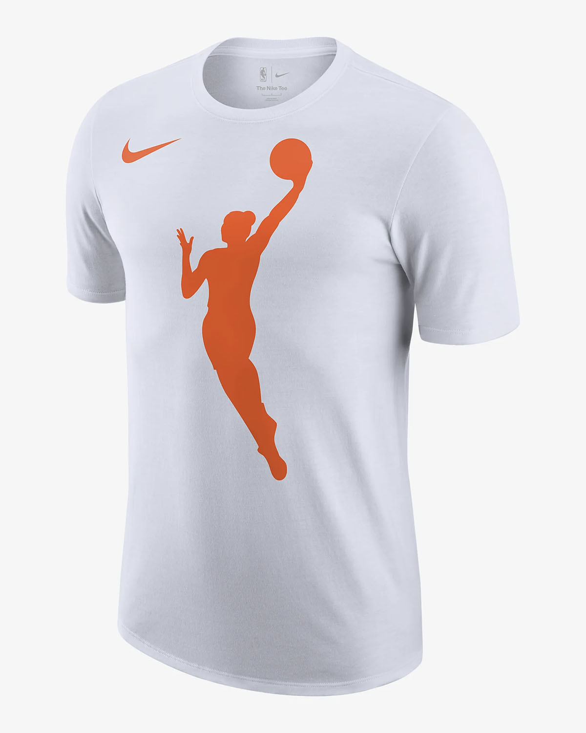Nike WNBA T Shirt White Orange