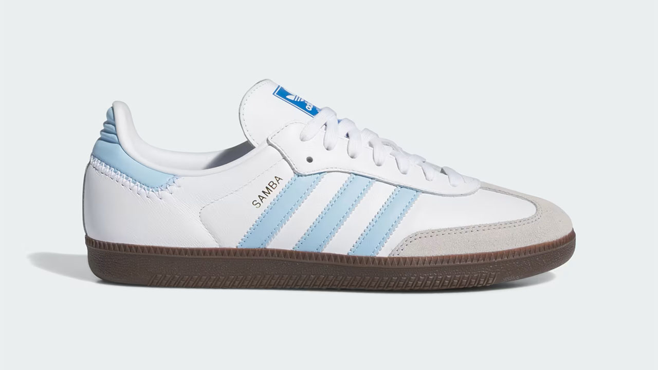 adidas Samba OG Cloud White Clear Sky Blue