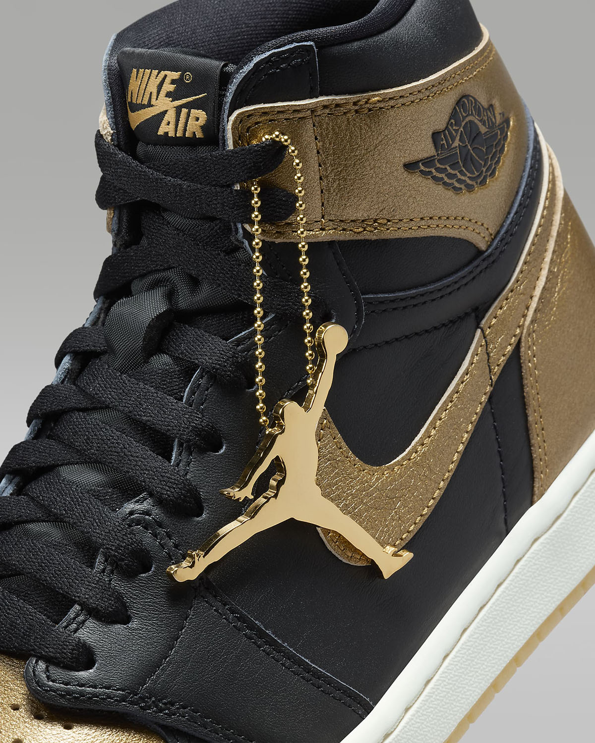 Air Jordan 1 High OG Metallic Gold Shoes 7