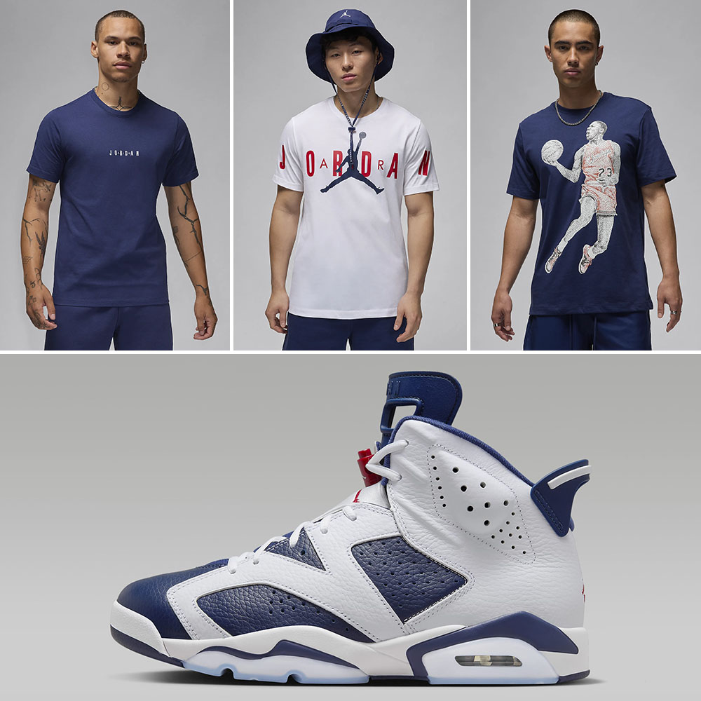 Air Jordan 6 Olympic Shirts