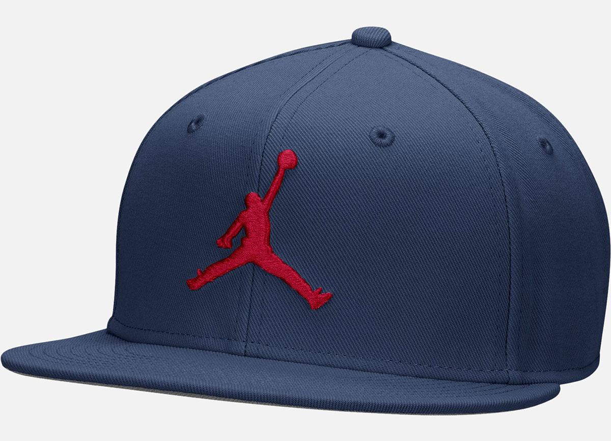 Air Jordan 6 Olympic Snapback Cap Midnight Navy Red 1