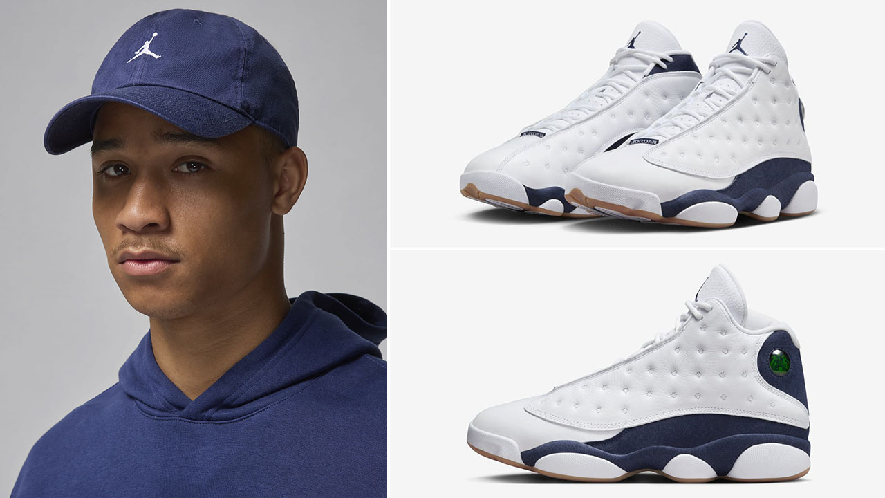 Air jordan 13 Midnight Navy Hat