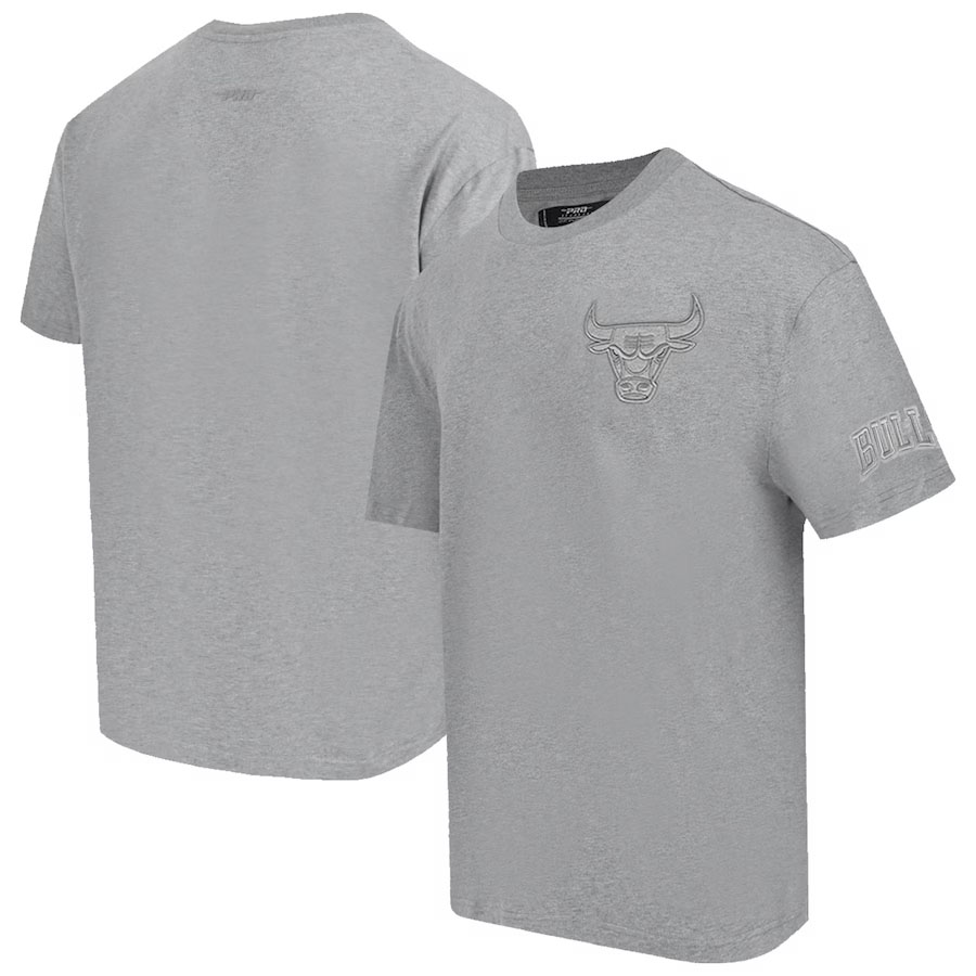 Chicago Bulls Pro Standard Cement Grey T Shirt 1