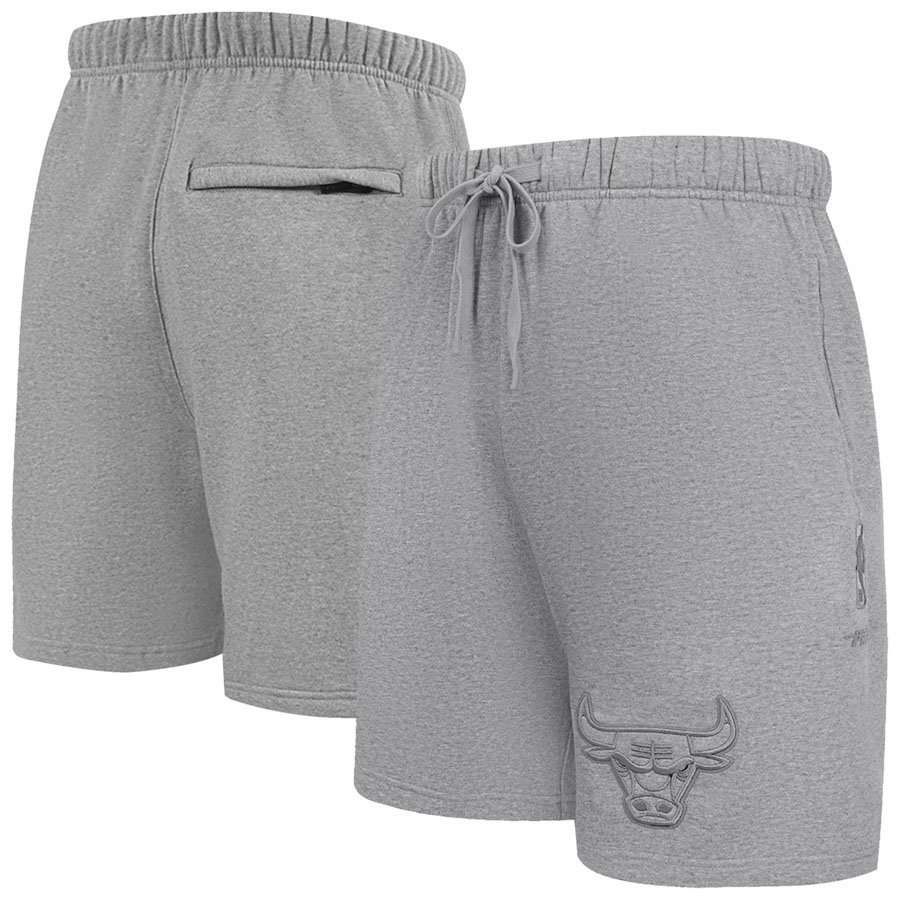 Chicago Bulls Pro Standard Neutral Grey Shorts