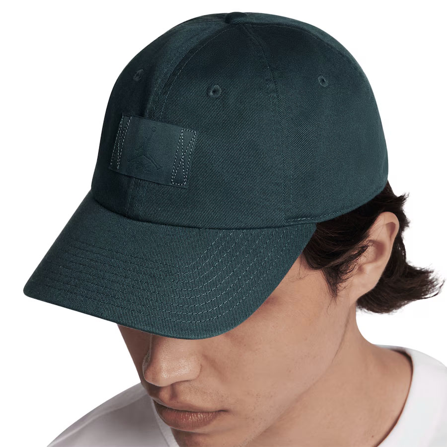 Jordan Brand Logo Oxidized Green Adjustable Strapback Hat 1