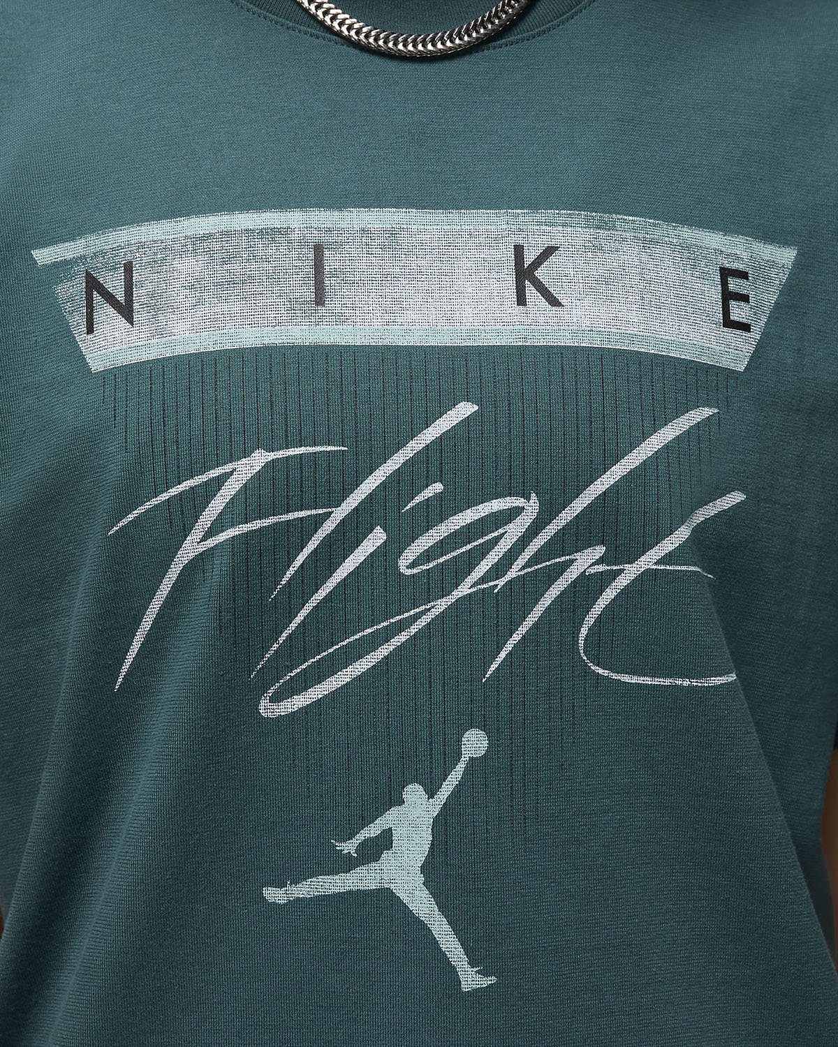 Jordan Flight Heritage Womens T Shirt Oxidized Green 1