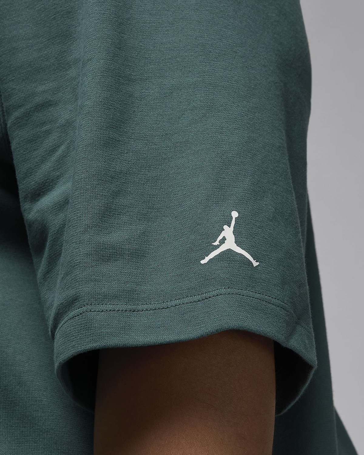 Jordan Flight Heritage Womens T Shirt Plus Size Oxidized Green 2