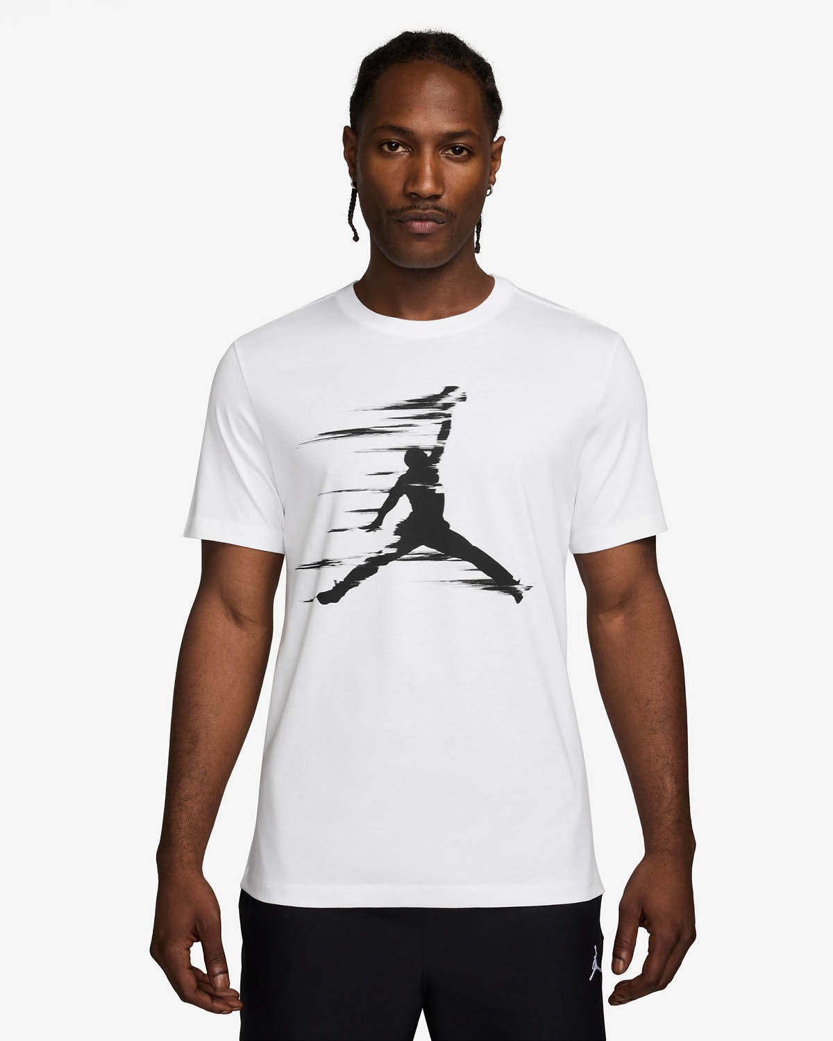 Jordan MVP Jumpman T Shirt White Black 1