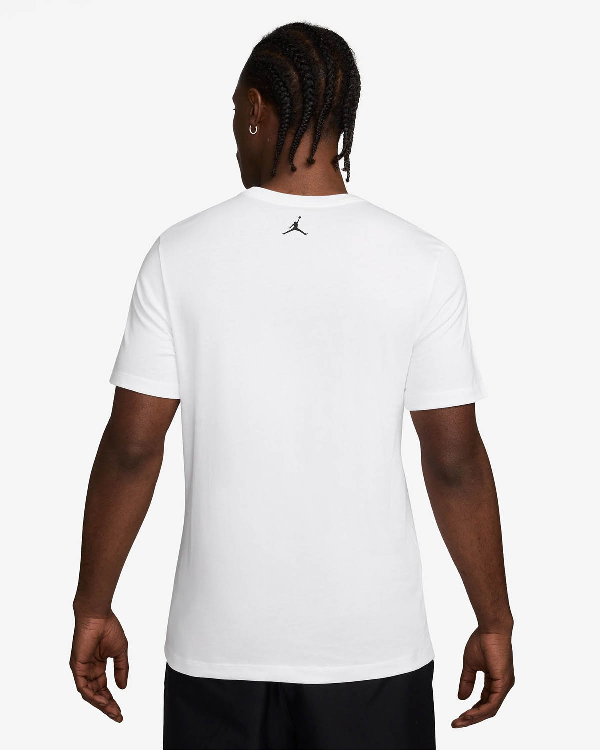 Jordan MVP Jumpman T Shirt White Black 2