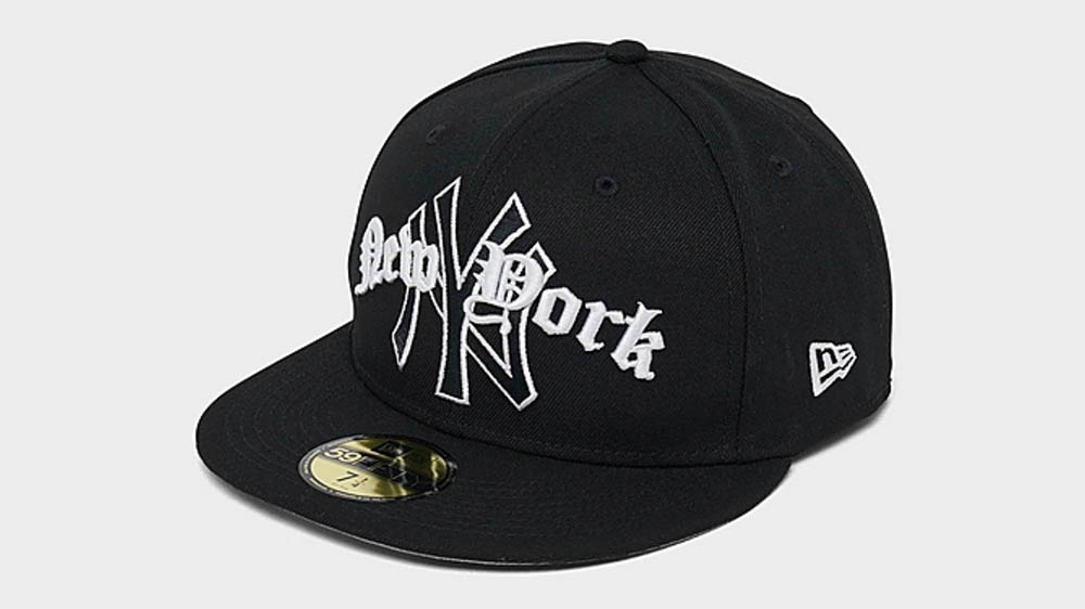 New-Era-New-York-Yankees-Gothic-Fitted-Hat-Black-White-Cap