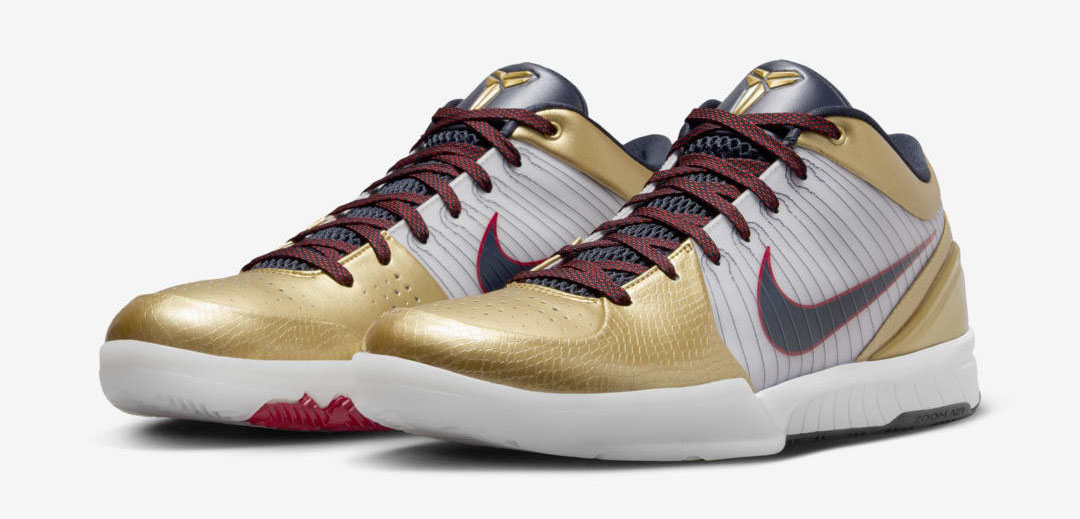 Nike Kobe 4 Protro Gold Medal 2024 Shoes 1
