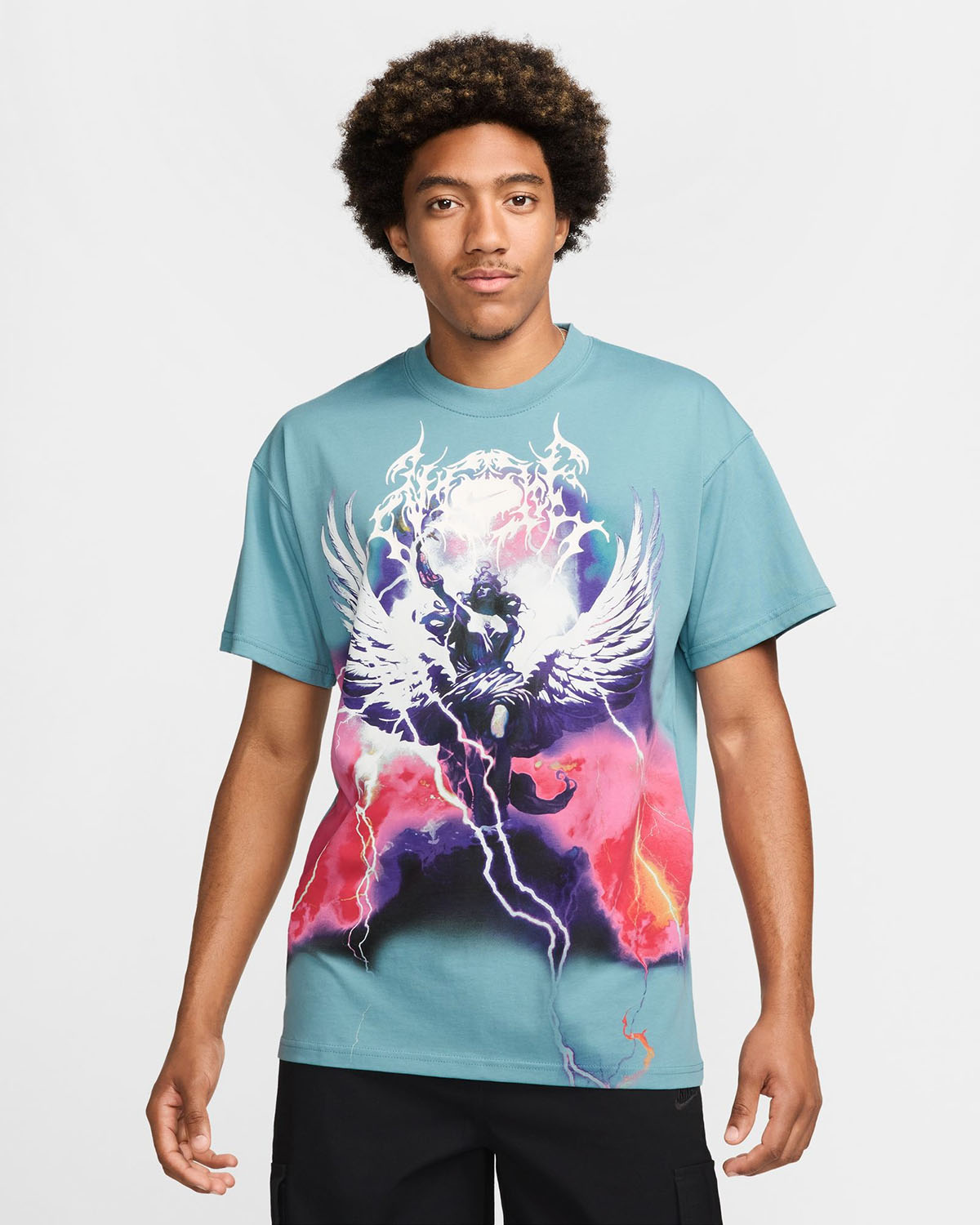 Nike Sportswear Denim Turquoise Embrace Victory T Shirt 1