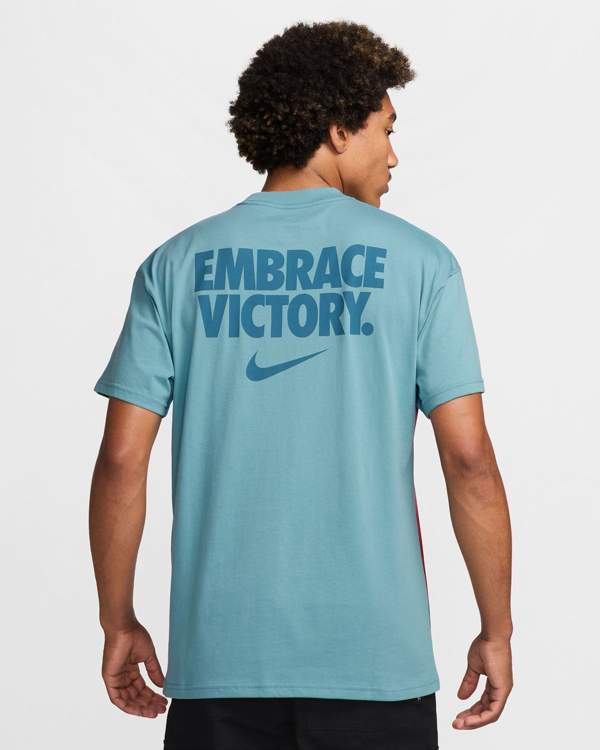 Nike Sportswear Denim Turquoise Embrace Victory T Shirt 2