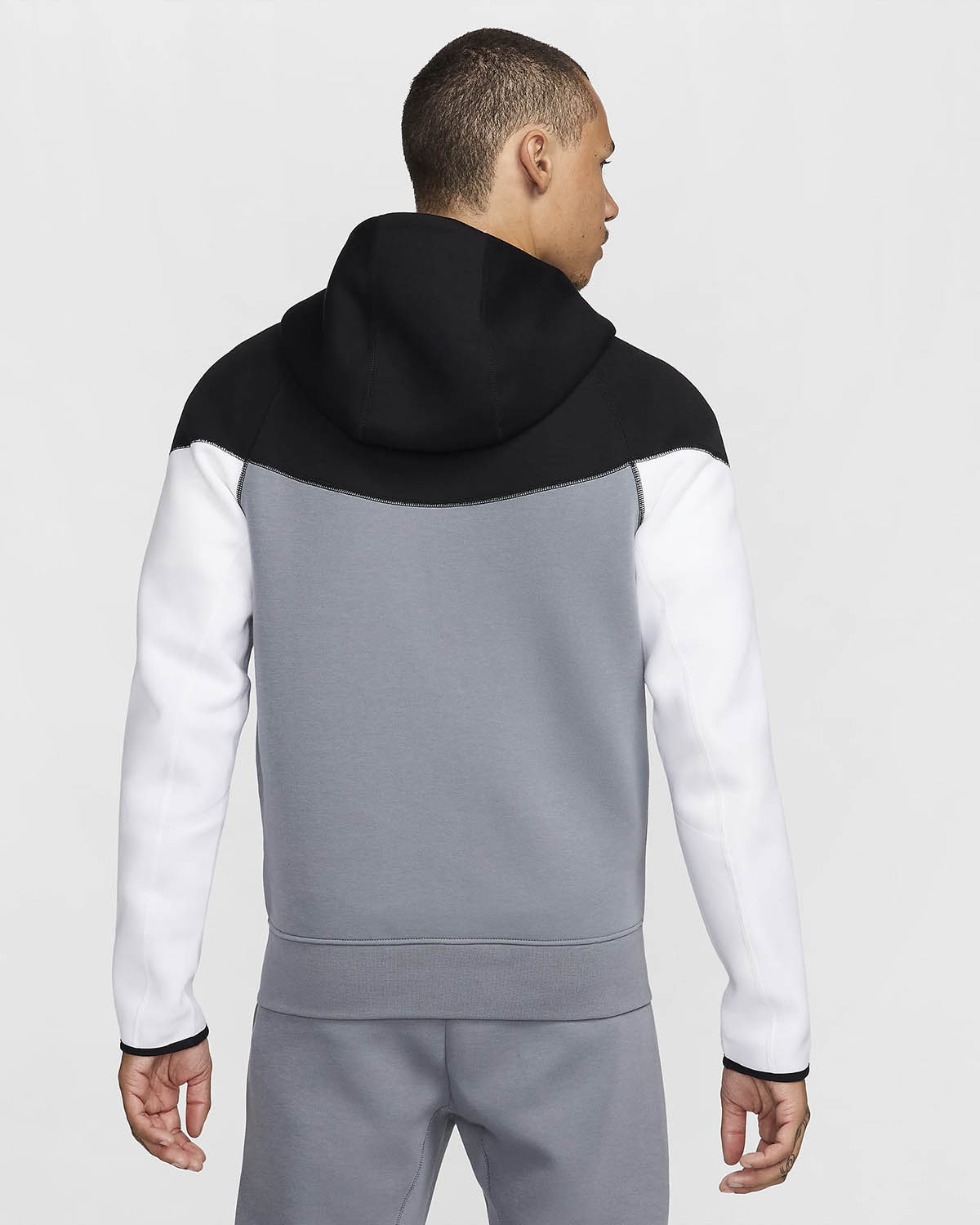 Nike-Tech-Fleece-Full-Zip-Hoodie-Black-Cool-Grey-White-Metallic-Gold-2