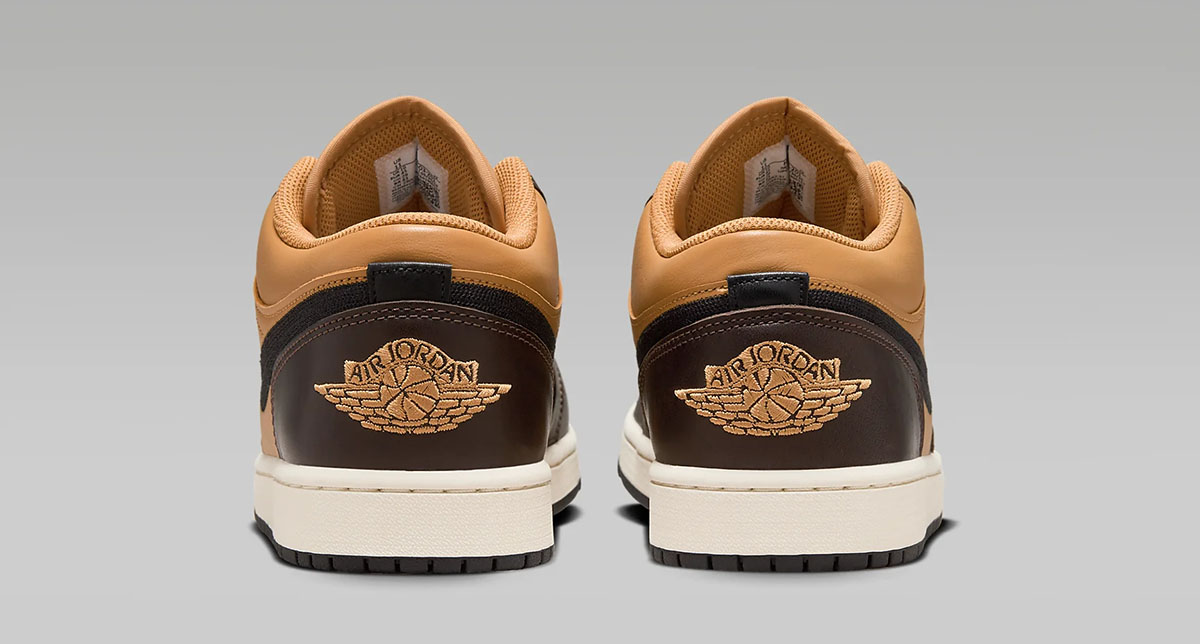 Air Jordan 1 Low Flax Baroque Brown 5