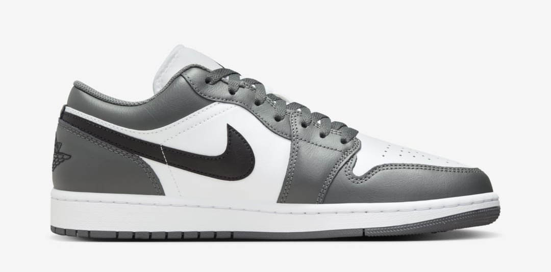 Air Jordan 1 Low Iron Grey Sneakers 3