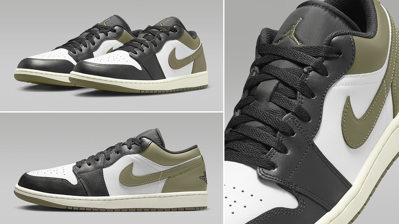 Air Jordan 1 Low Medium Olive Release Date