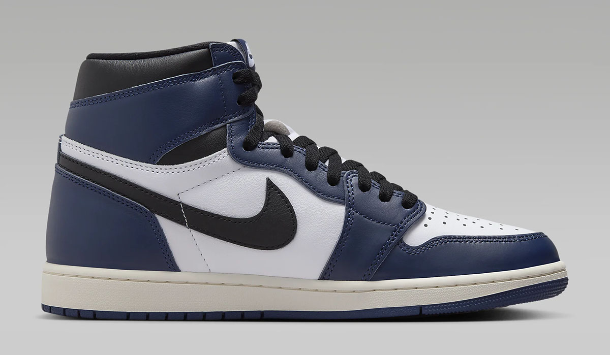 Air Jordan 1 Retro High OG Midnight Navy Mens Shoes 3