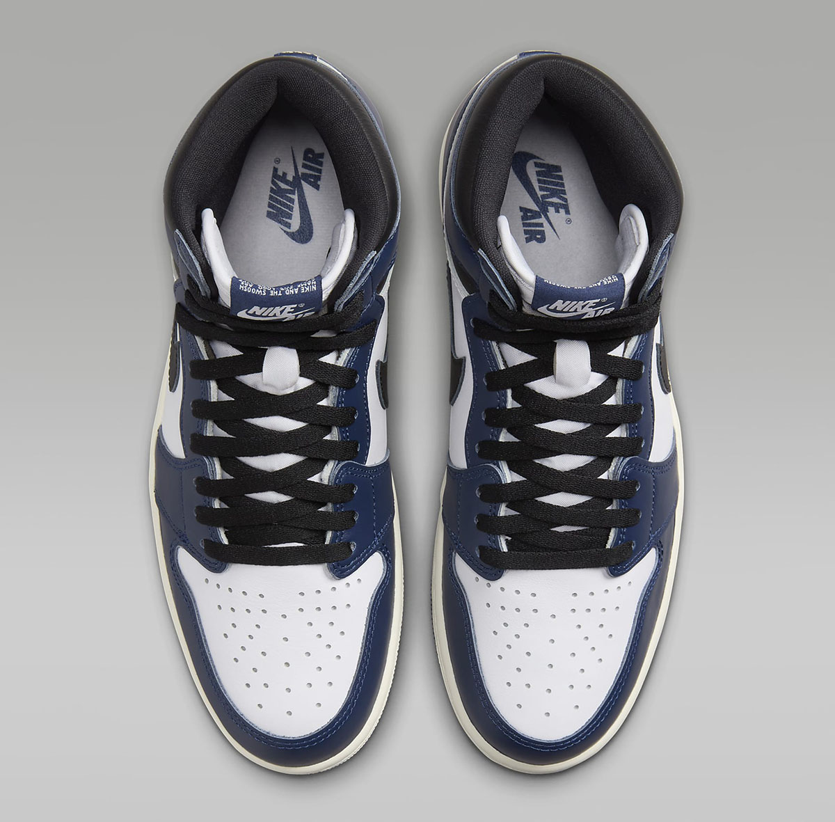 Air Jordan 1 Retro High OG Midnight Navy Mens Shoes 4