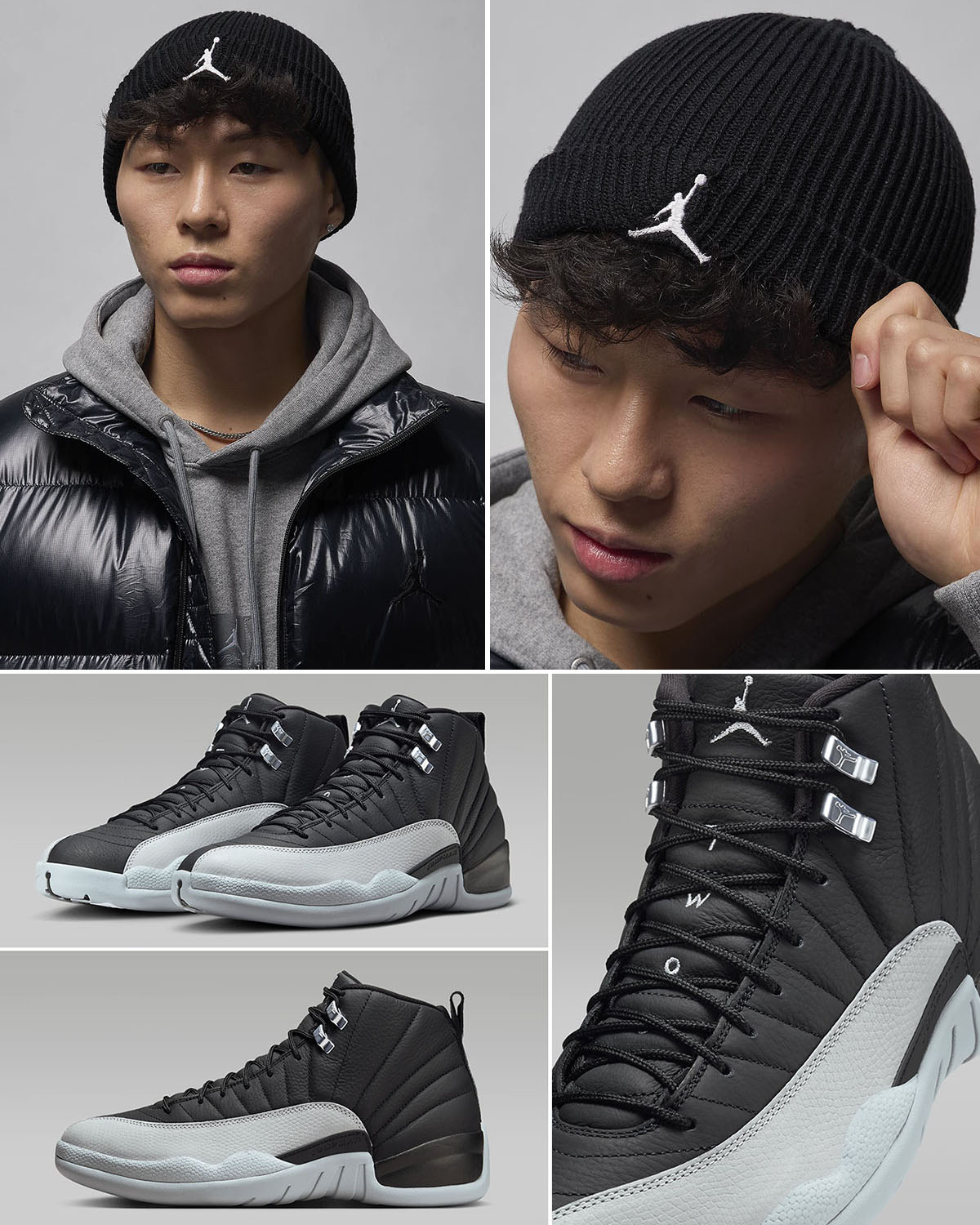 Rui Hachimura × Nike Jordan Series 01 Dear Rui 28.5cm Barons Beanie to Match Sneakers