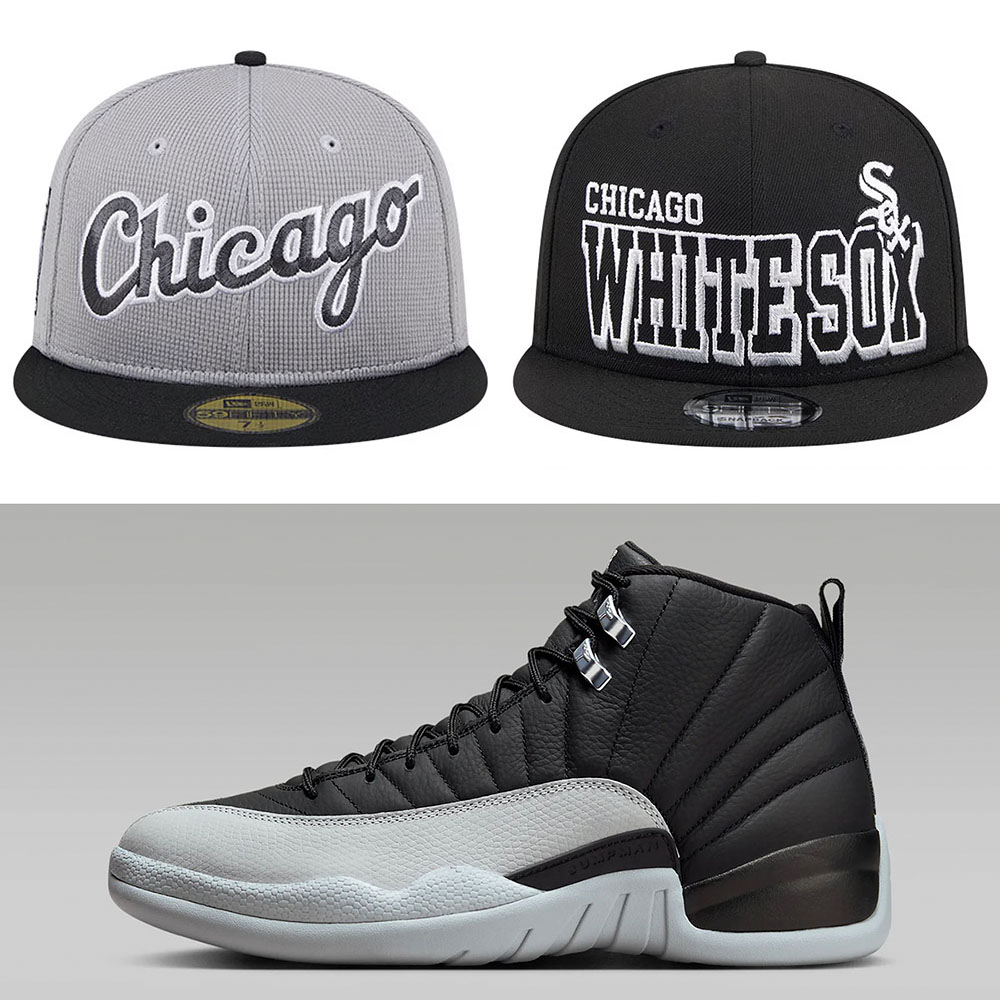 Air Jordan 12 Barons Hats to Match Sneakers