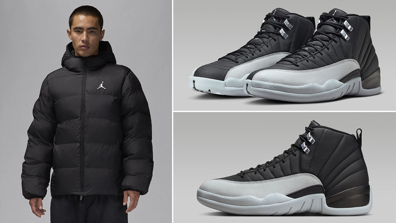 Rui Hachimura × Nike Jordan Series 01 Dear Rui 28.5cm Barons Puffer Jacket to Match Sneakers