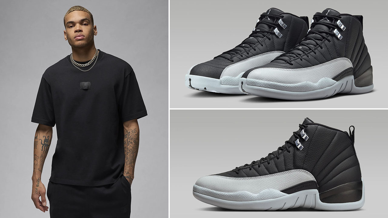 Air Jordan 12 Barons Shirt to Match Sneakers