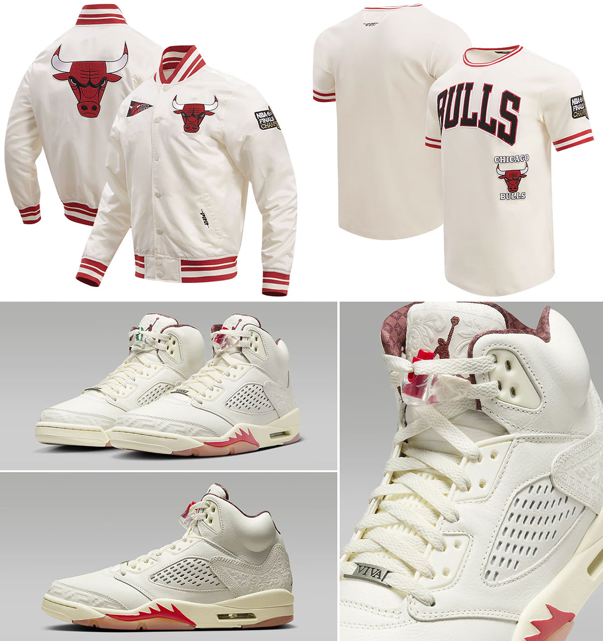 Air Jordan 5 El Grito Bulls Outfits to Match Sneakers copy