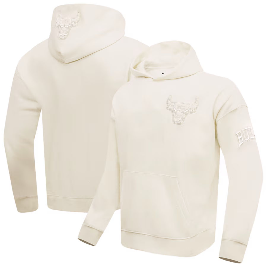 Chicago Bulls Pro Standard Cream Hoodie