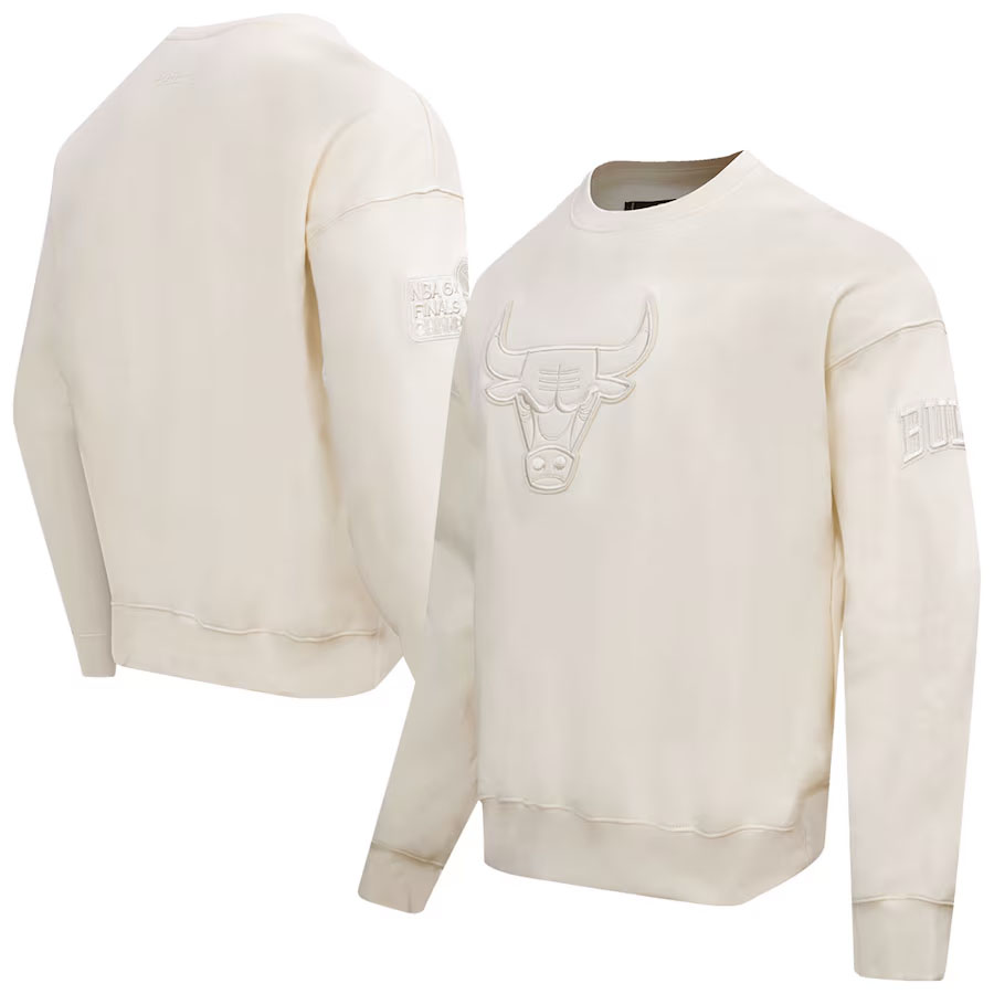 Chicago Bulls Pro Standard Cream Sweatshirt