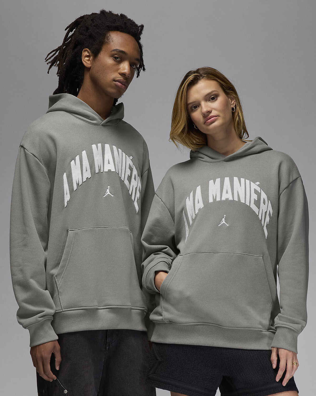 Jordan A Ma Maniere Hoodie Flat Pewter While You Were Sleeping Collection