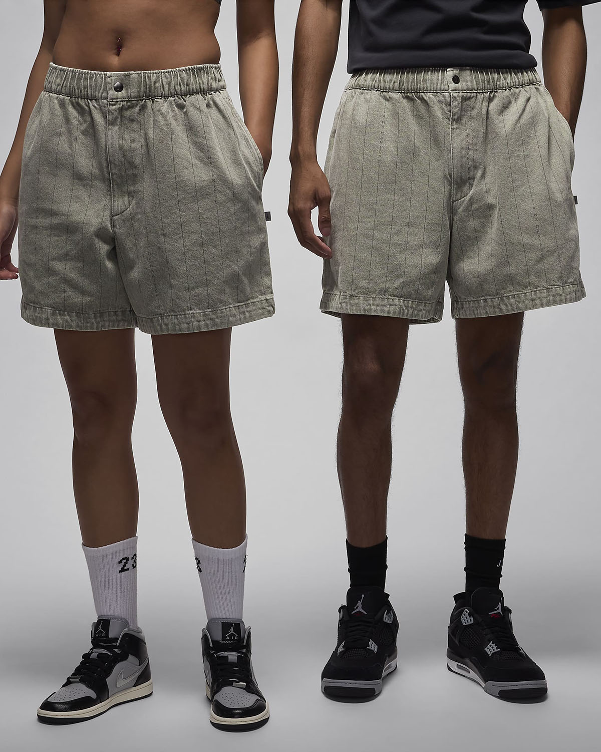 Jordan A Ma Maniere Shorts Flat Pewter While You Were Sleeping Collection