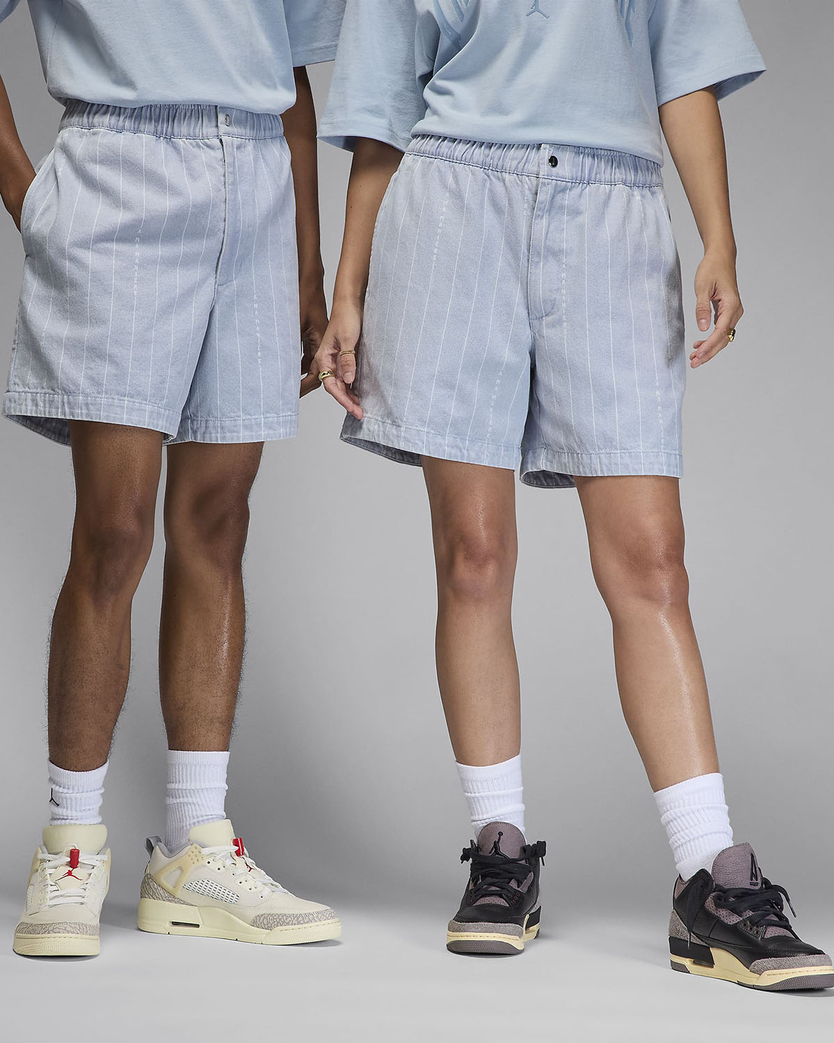 Jordan A Ma Maniere Shorts Light Armory Blue While You Were Sleeping Collection