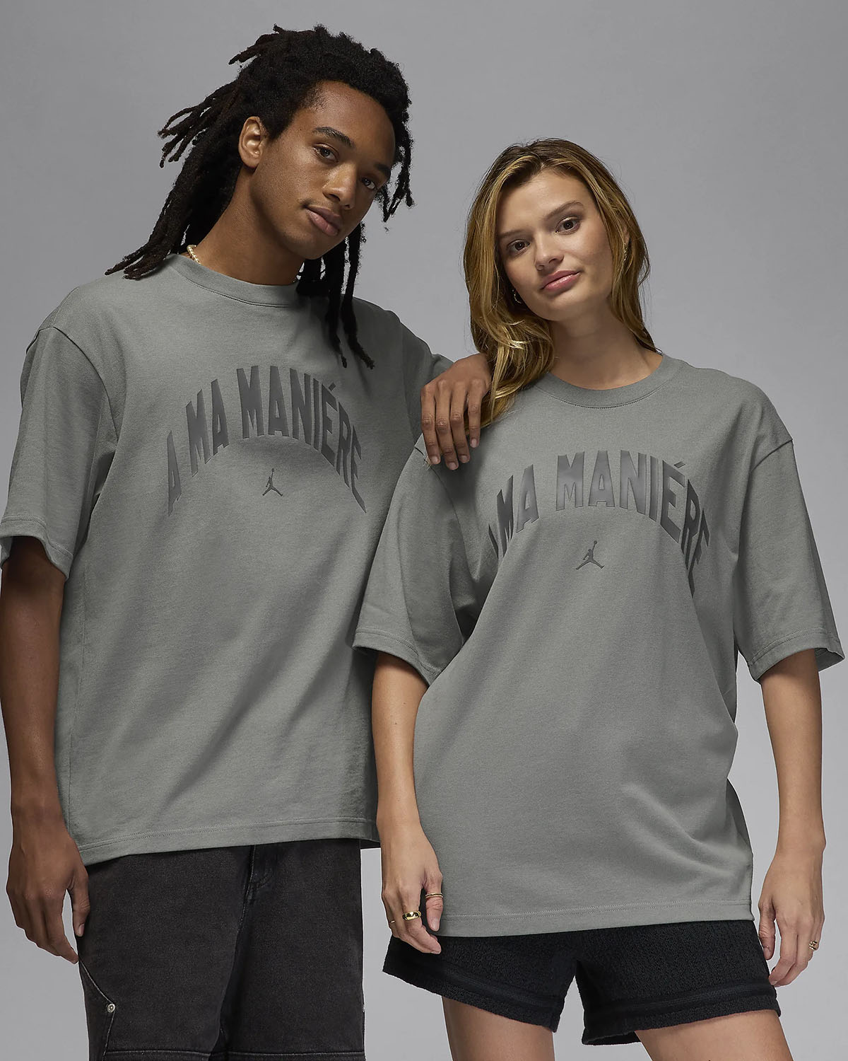 Jordan A Ma Maniere T Shirt Flat Pewter While You Were Sleeping Collection